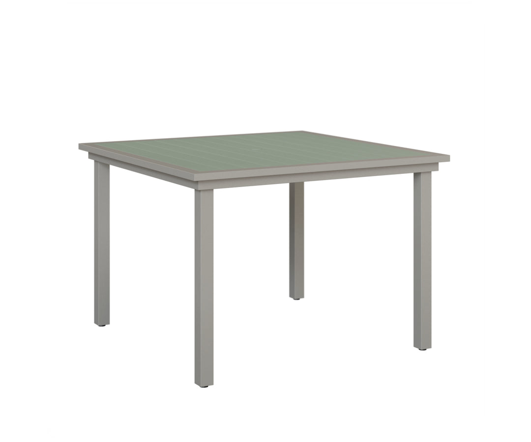 Vida 44" Square Poly Dining Table
