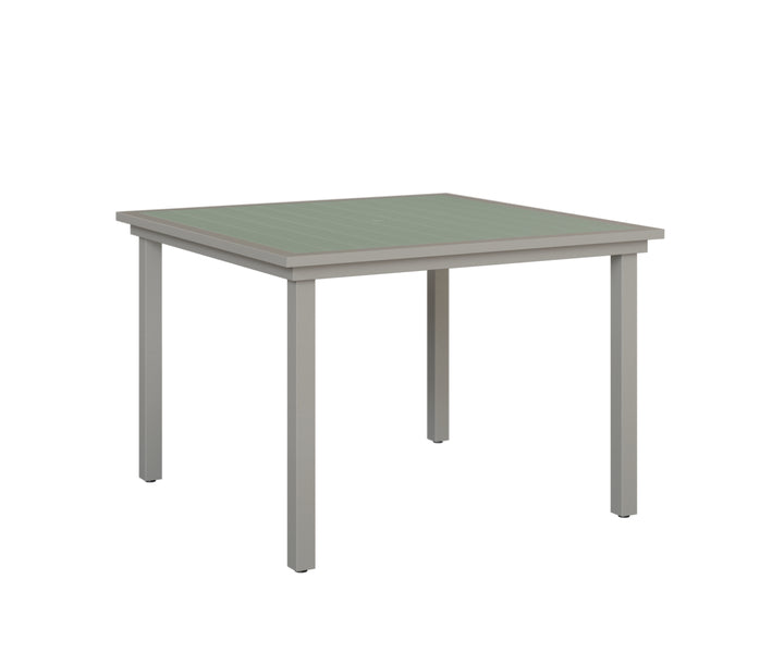 Vida 44" Square Poly Dining Table