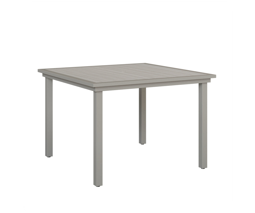 Vida 44" Square Poly Dining Table