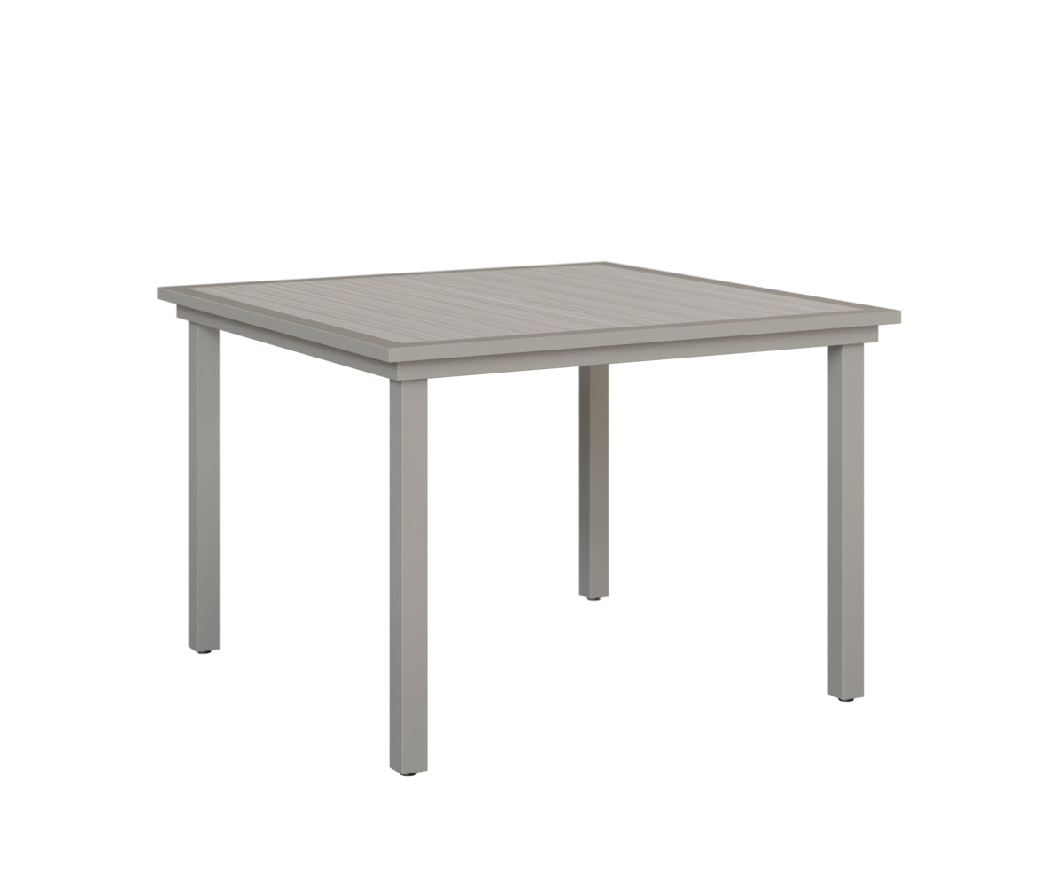 Vida 44" Square Poly Dining Table