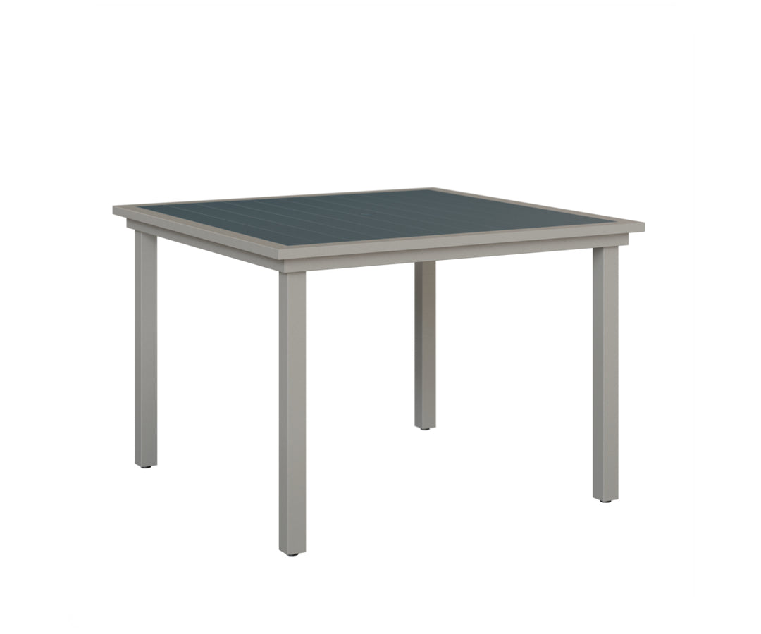 Vida 44" Square Poly Dining Table