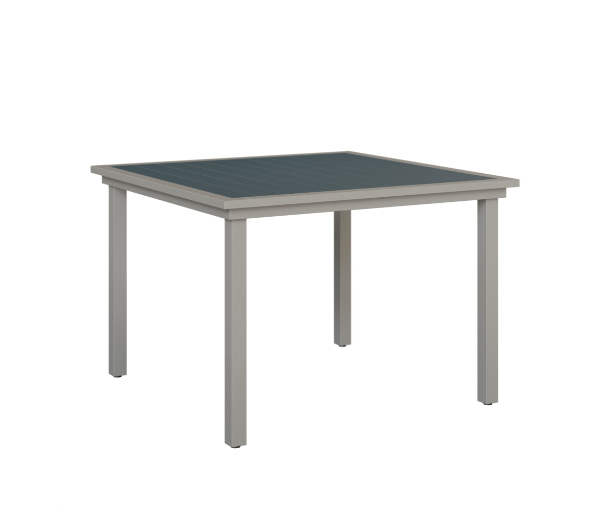 Vida 44" Square Poly Dining Table