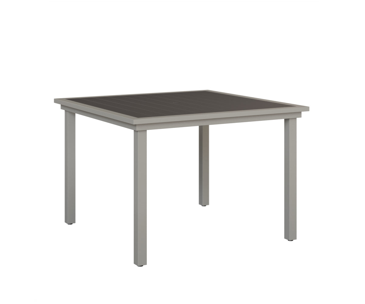 Vida 44" Square Poly Dining Table