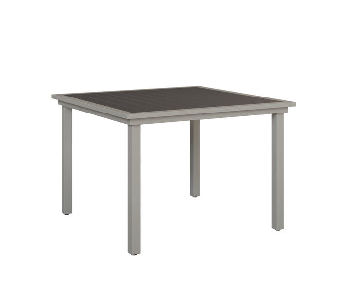 Vida 44" Square Poly Dining Table