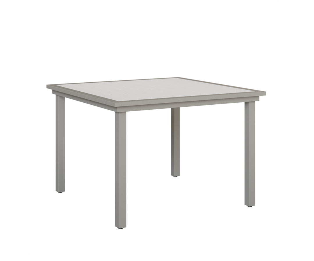 Vida 44" Square Poly Dining Table