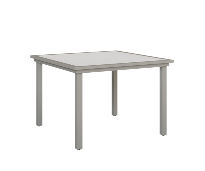 Vida 44" Square Poly Dining Table