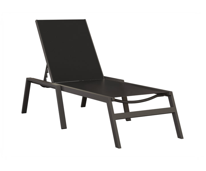 Vida Sling Chaise Lounge With Arms