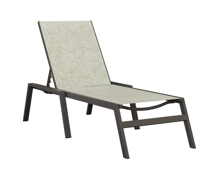 Vida Sling Chaise Lounge With Arms