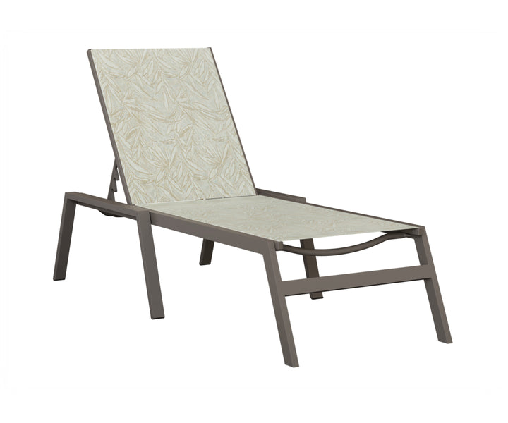 Vida Sling Chaise Lounge With Arms