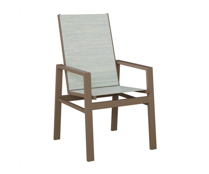 Vida High Back Sling Dining Chair