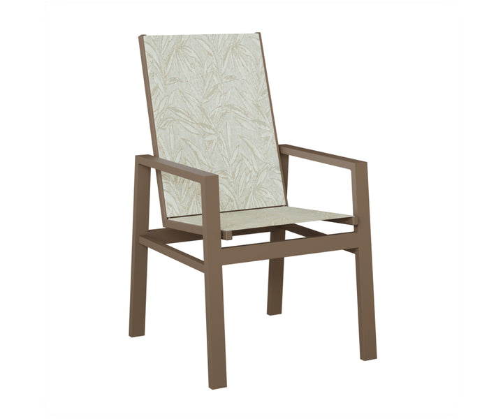 Vida High Back Sling Dining Chair