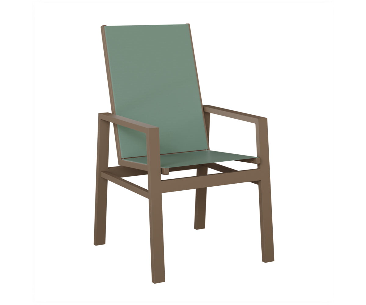 Vida High Back Sling Dining Chair