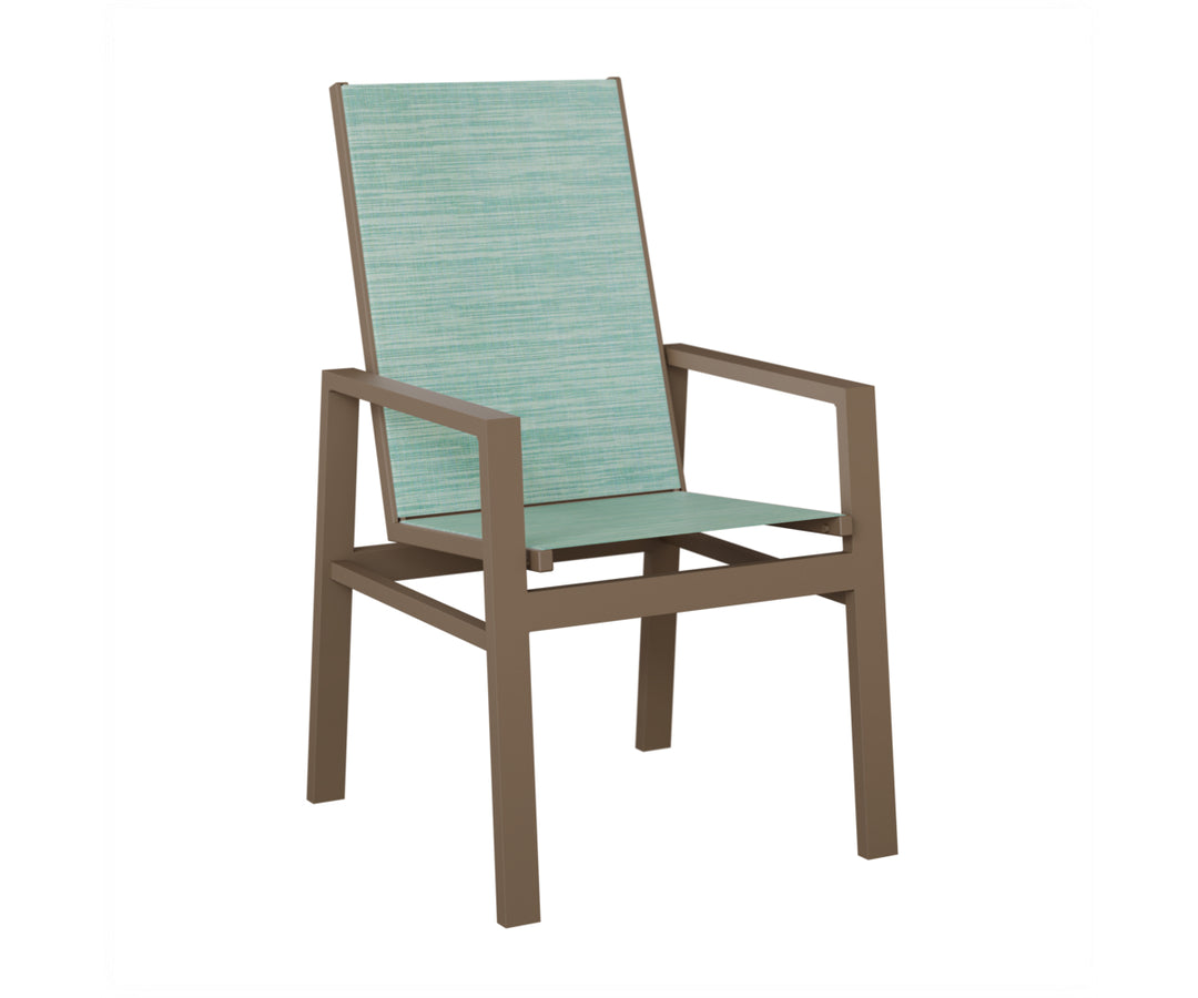 Vida High Back Sling Dining Chair