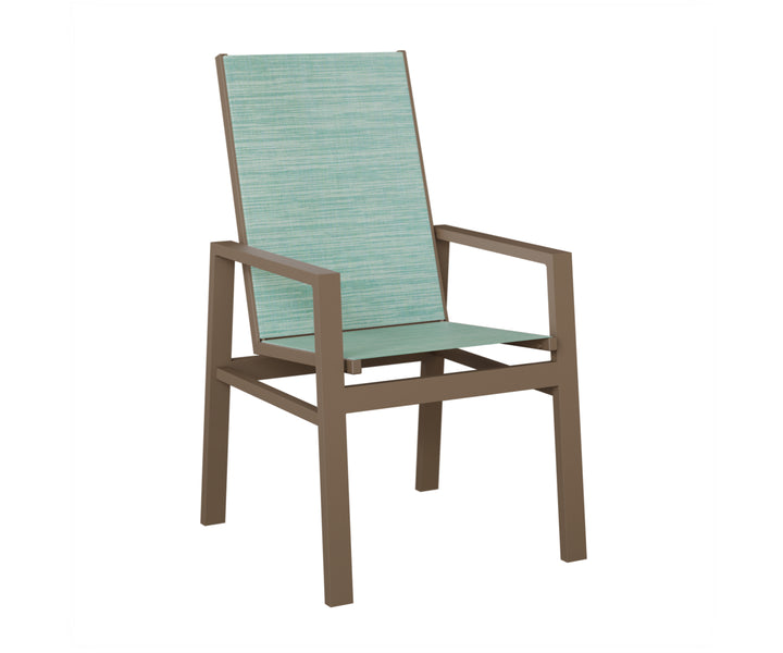 Vida High Back Sling Dining Chair