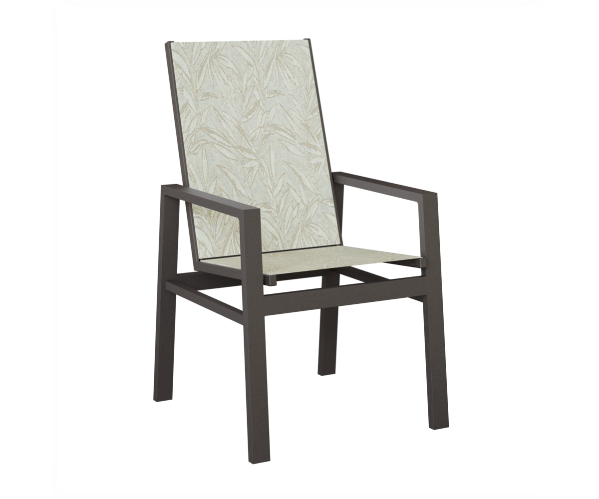 Vida High Back Sling Dining Chair
