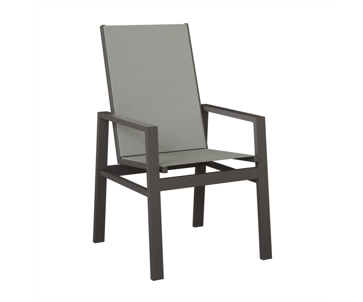 Vida High Back Sling Dining Chair