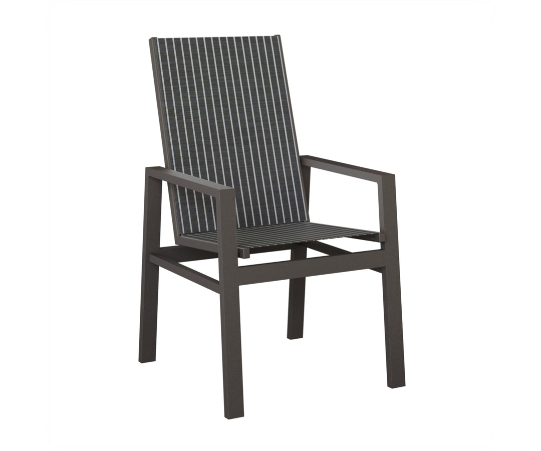Vida High Back Sling Dining Chair