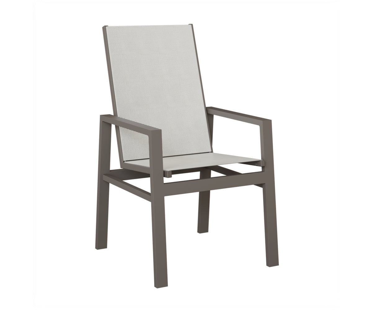 Vida High Back Sling Dining Chair