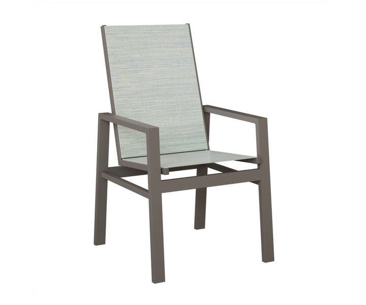 Vida High Back Sling Dining Chair