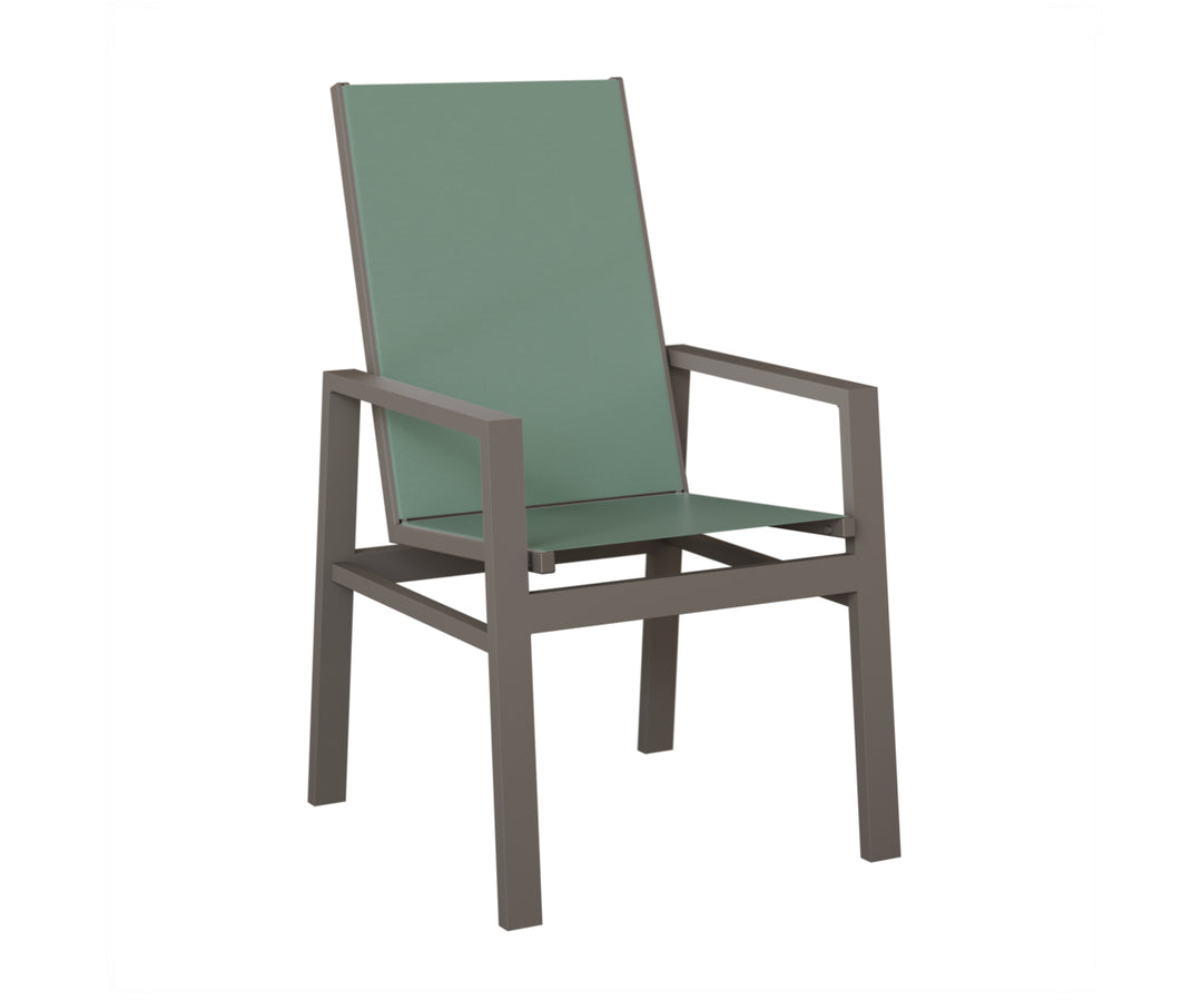 Vida High Back Sling Dining Chair