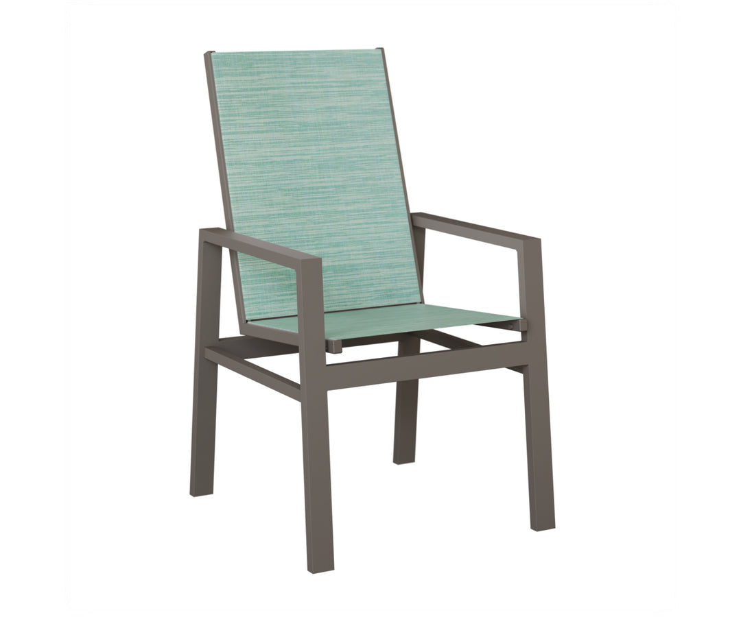 Vida High Back Sling Dining Chair