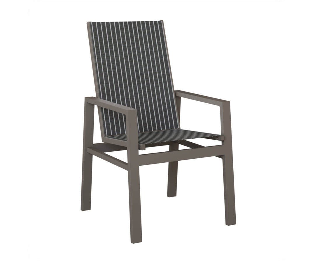 Vida High Back Sling Dining Chair