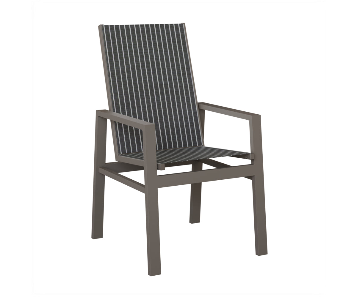 Vida High Back Sling Dining Chair