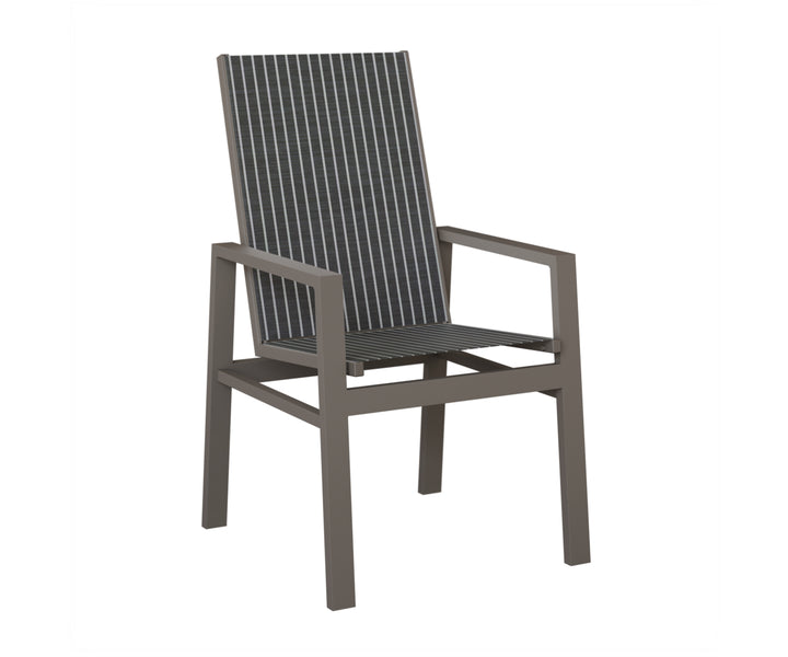 Vida High Back Sling Dining Chair