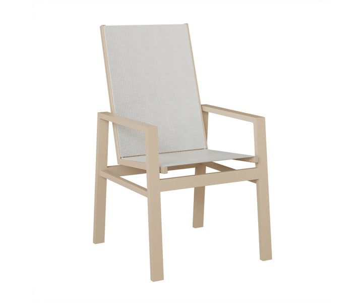 Vida High Back Sling Dining Chair