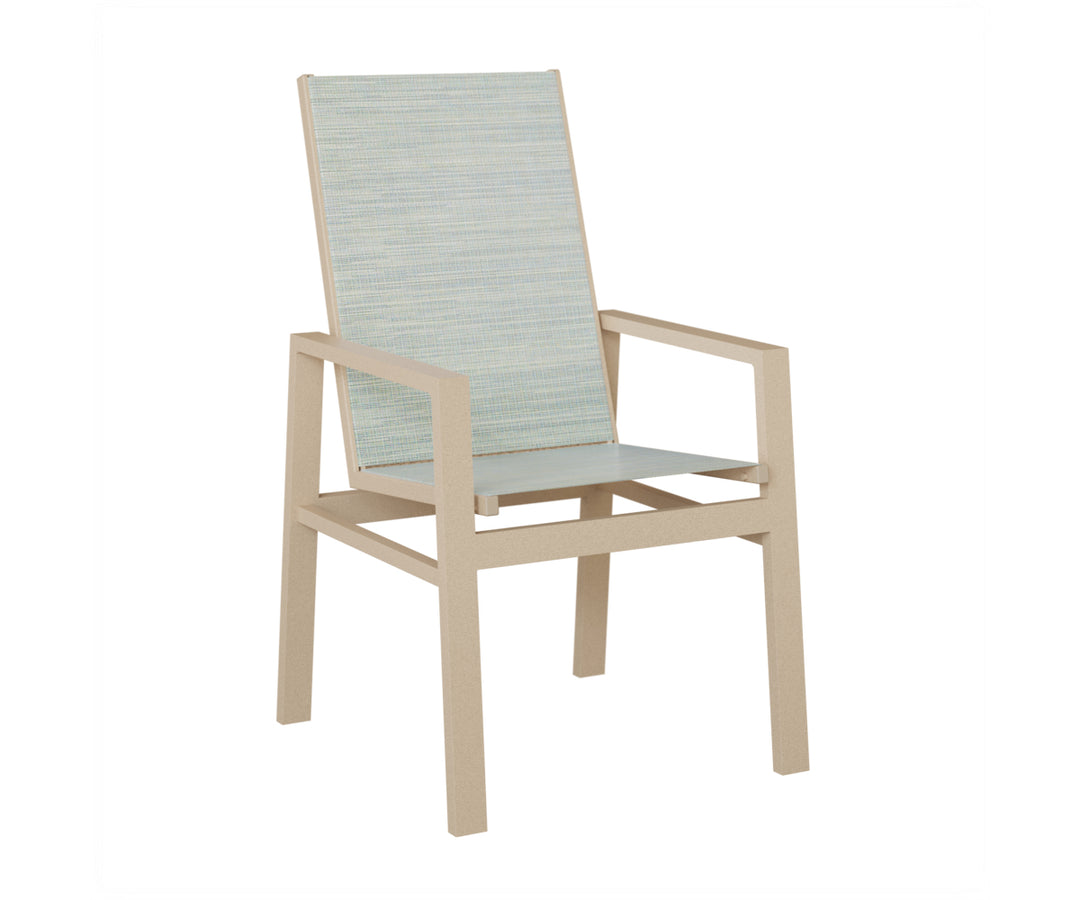 Vida High Back Sling Dining Chair
