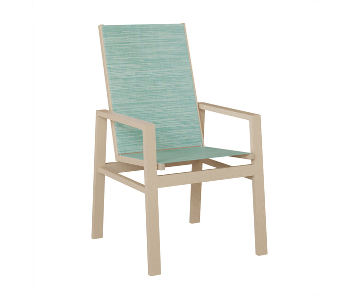 Vida High Back Sling Dining Chair