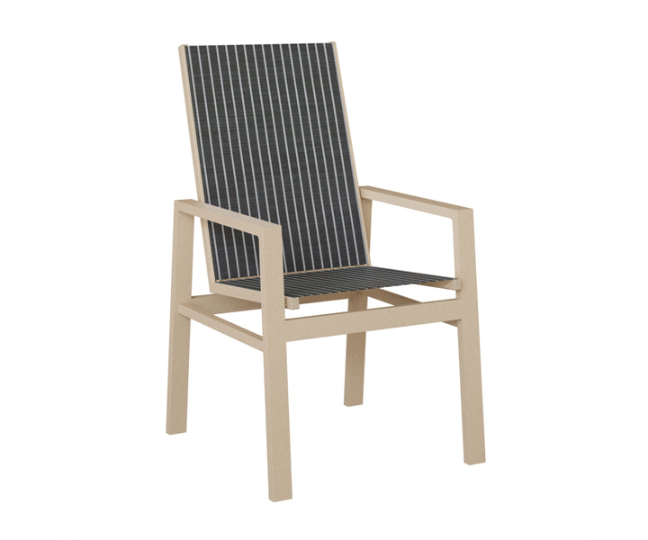 Vida High Back Sling Dining Chair