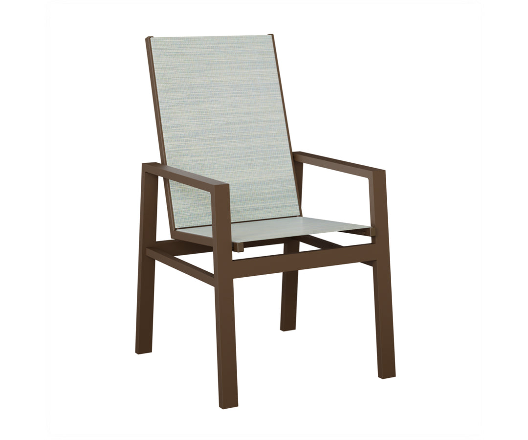 Vida High Back Sling Dining Chair