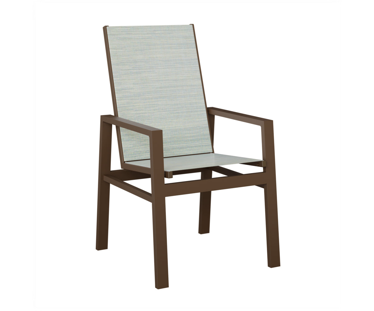 Vida High Back Sling Dining Chair