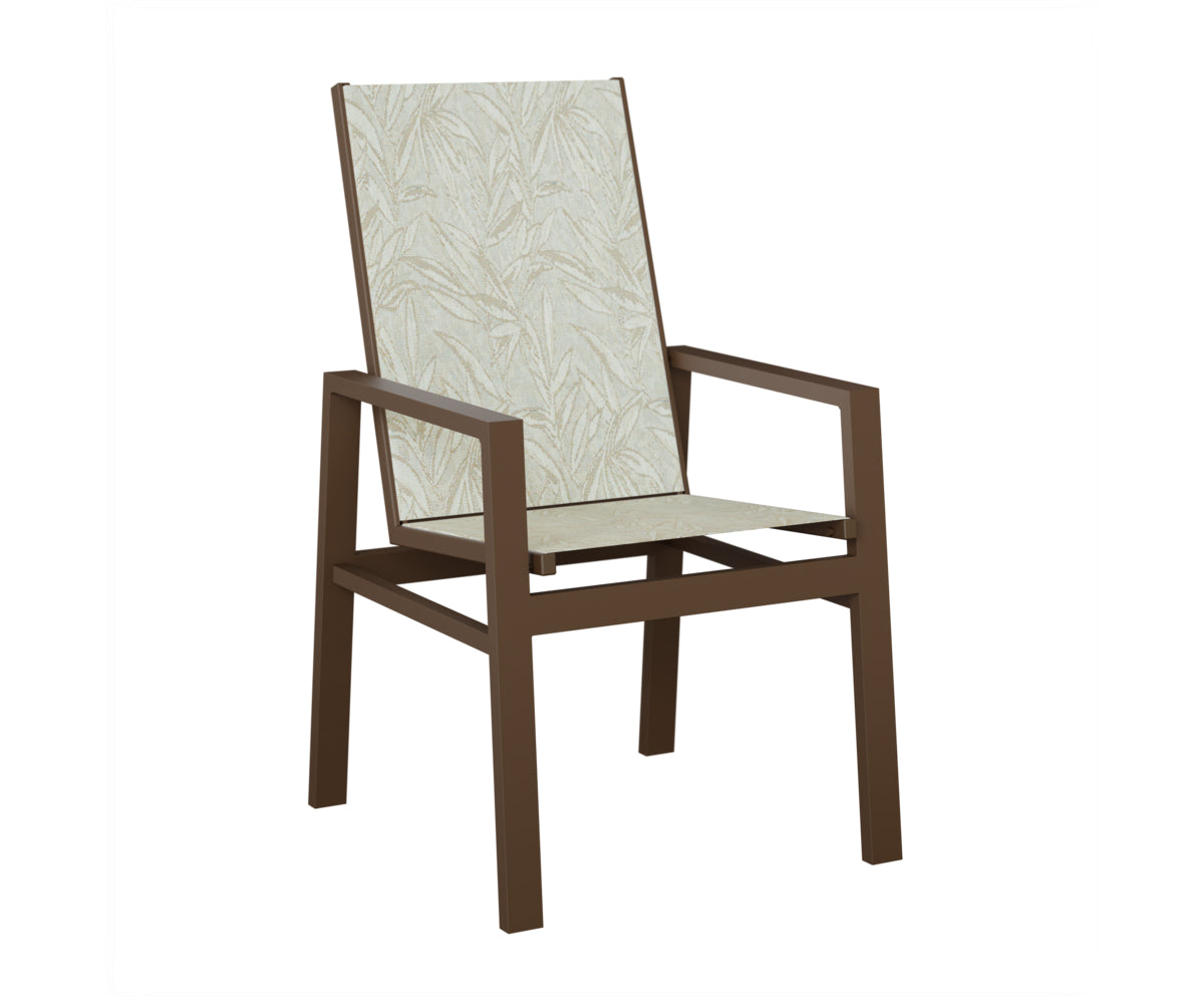 Vida High Back Sling Dining Chair