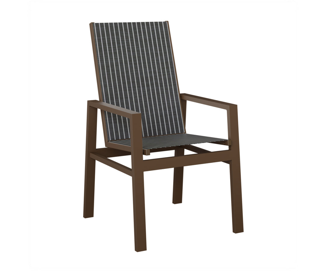 Vida High Back Sling Dining Chair