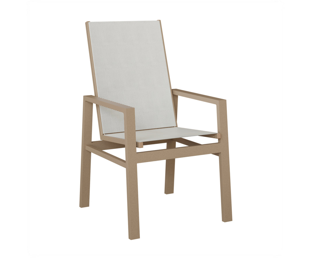 Vida High Back Sling Dining Chair
