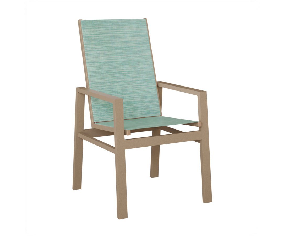 Vida High Back Sling Dining Chair