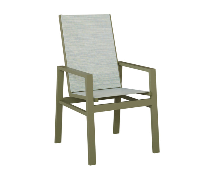 Vida High Back Sling Dining Chair