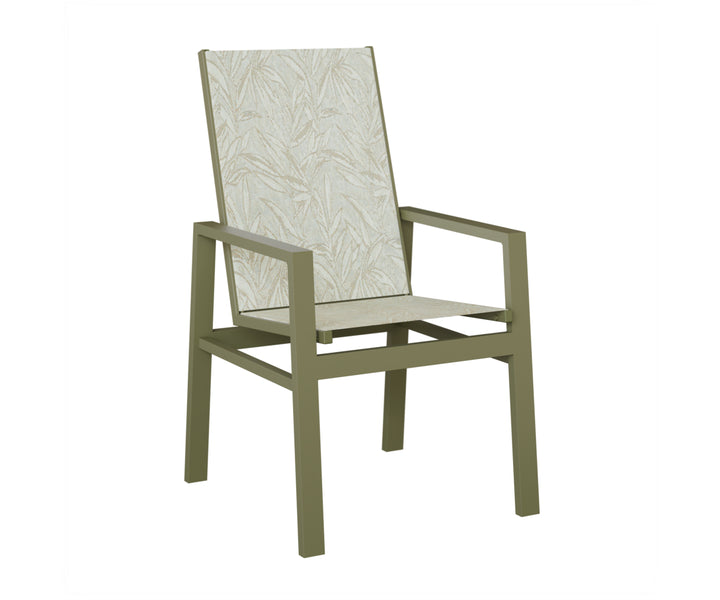 Vida High Back Sling Dining Chair