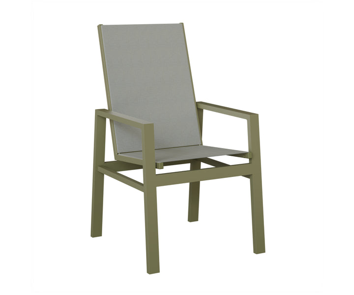 Vida High Back Sling Dining Chair