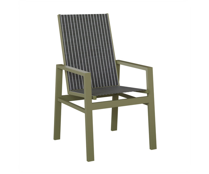Vida High Back Sling Dining Chair