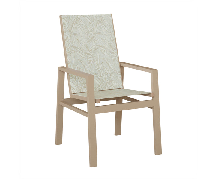 Vida High Back Sling Dining Chair