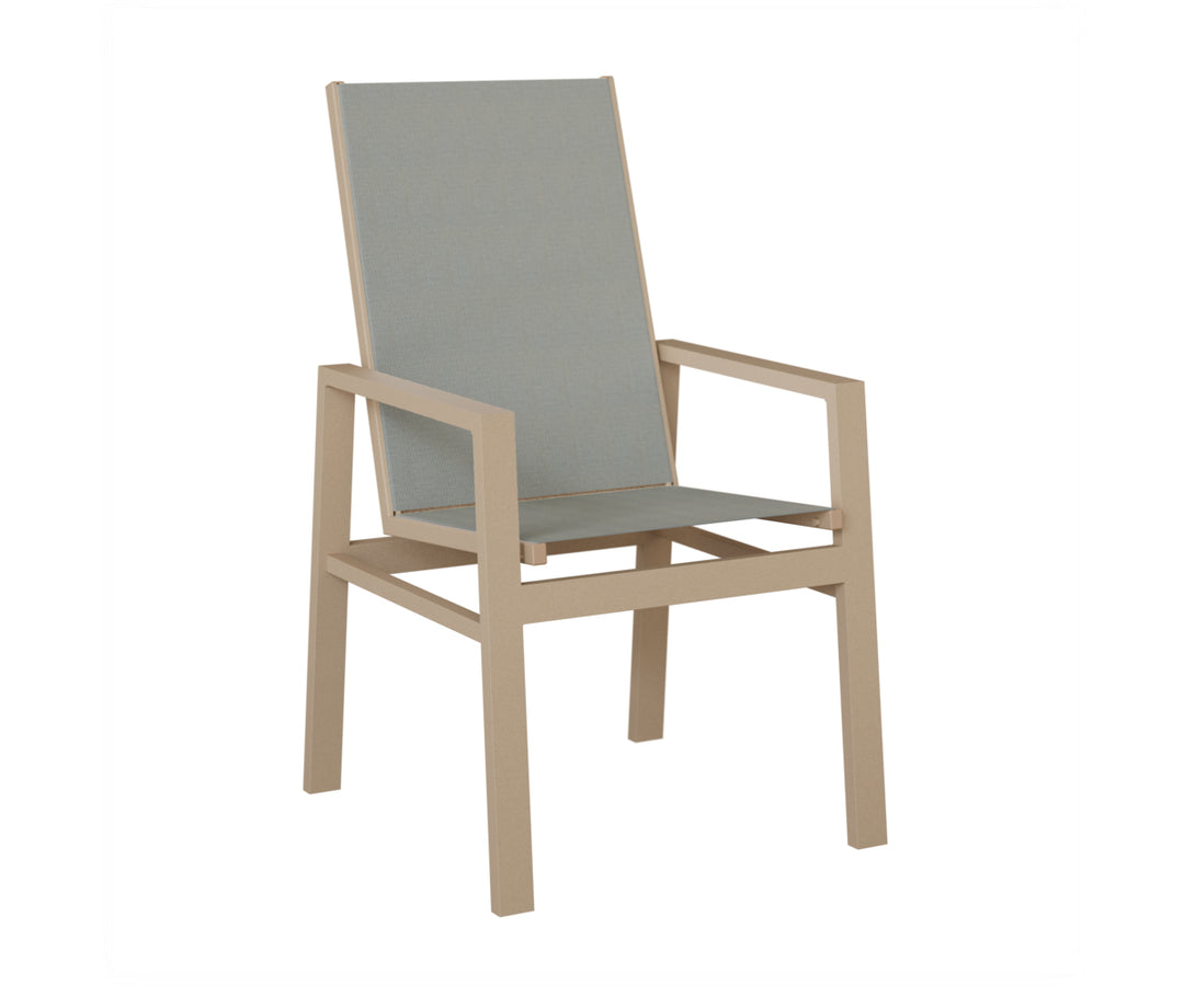 Vida High Back Sling Dining Chair
