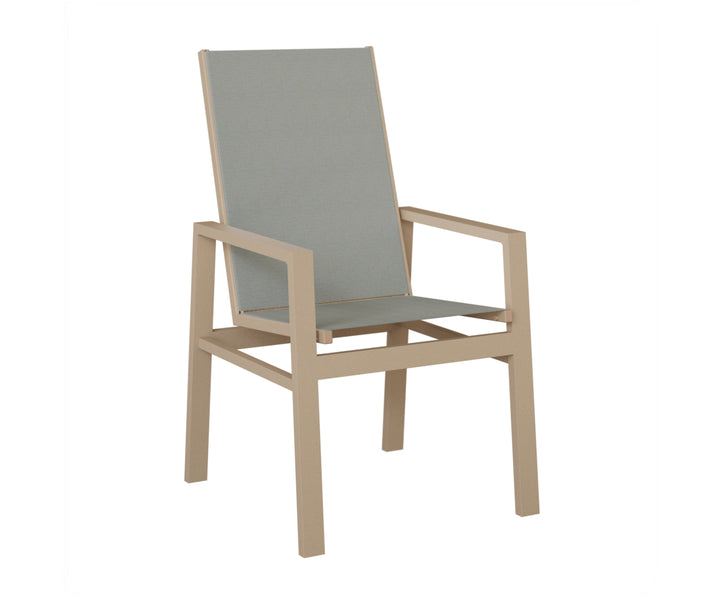 Vida High Back Sling Dining Chair