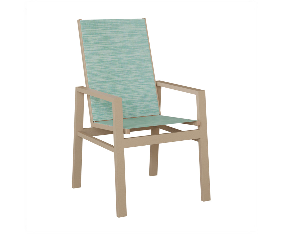 Vida High Back Sling Dining Chair