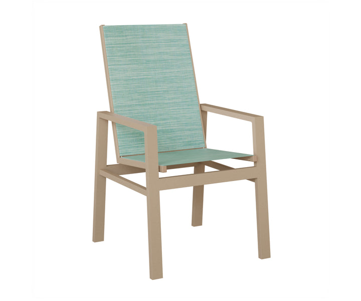 Vida High Back Sling Dining Chair