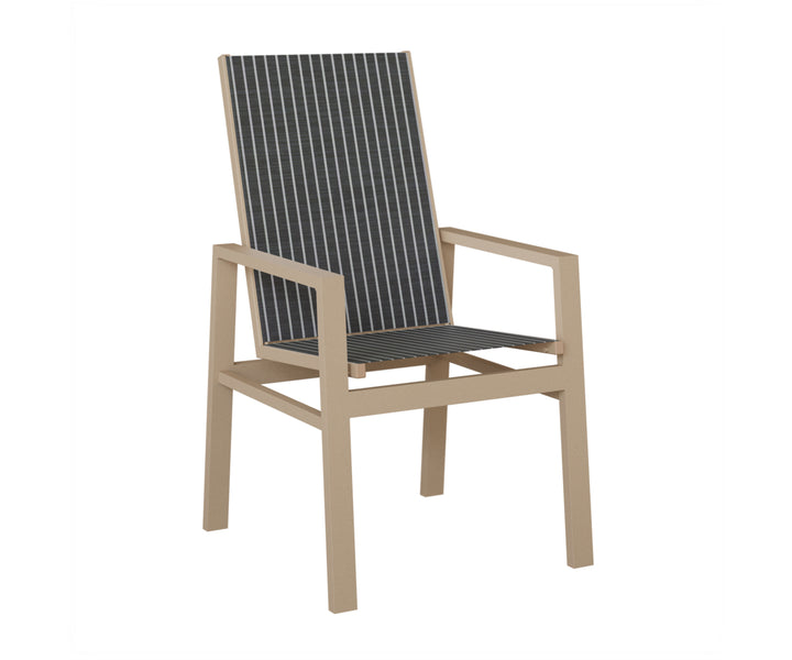 Vida High Back Sling Dining Chair