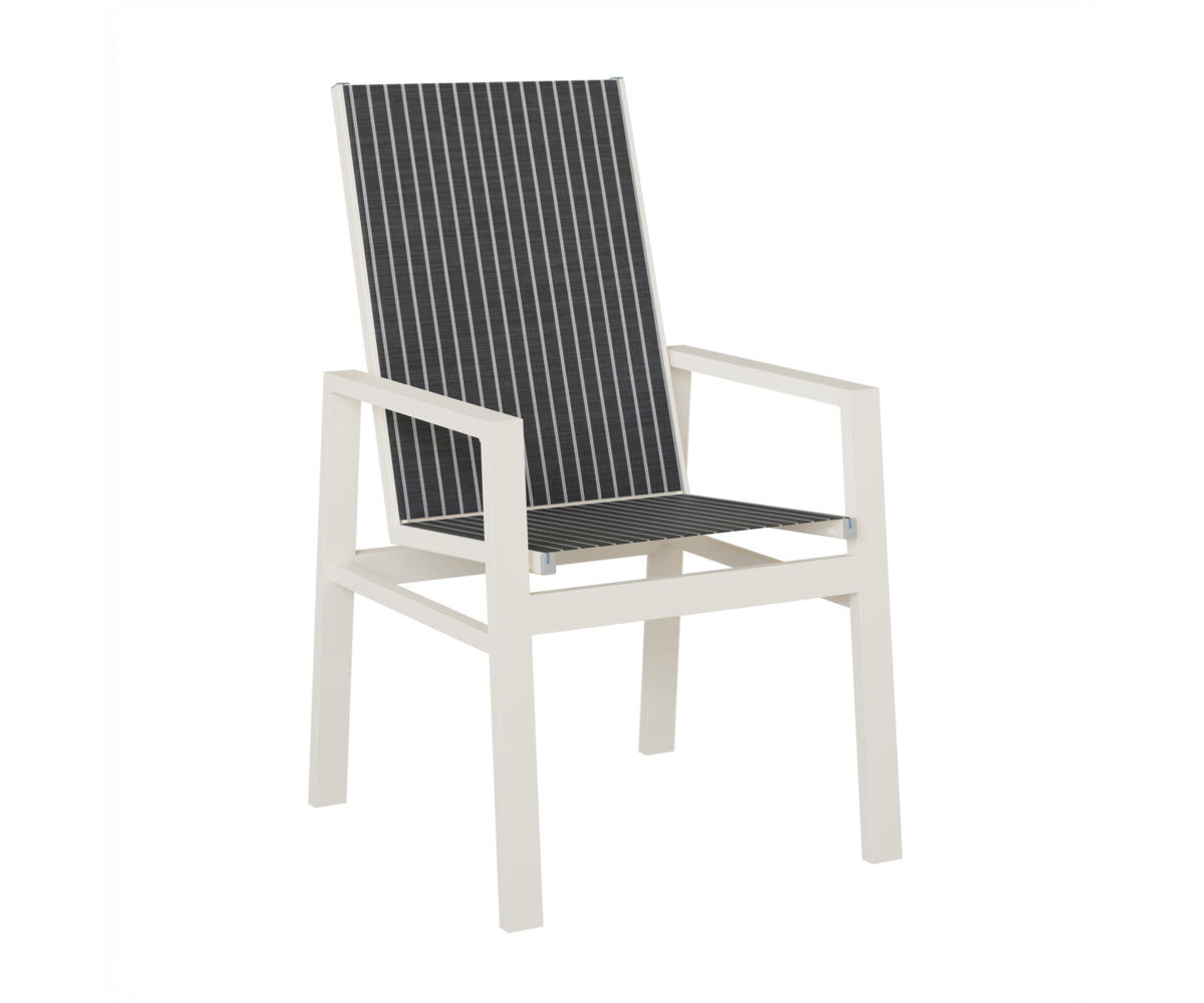 Vida High Back Sling Dining Chair