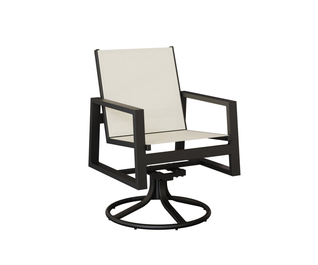 Vida Sling Chaise Lounge With Arms